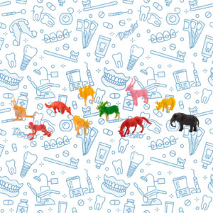 DNL273 Wilde Dieren Assortiment 144st 1 Denlo 2000px