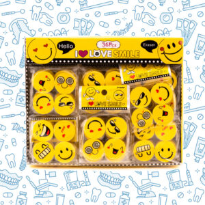 DNL313 Mini Emoji Gum (36x4) 144st 1 Denlo 2000px