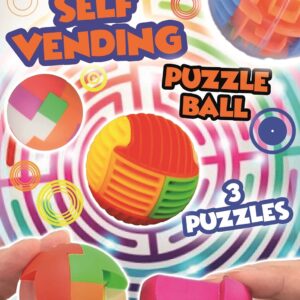 Self Vending puzzle Ball