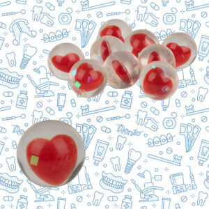 27mm Bouncingballs Heart 1 Denlo 1000px