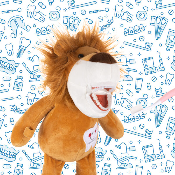 Poetspop Leo the Lion <span class="amount">(per stuk) DNL332</span> - Afbeelding 2
