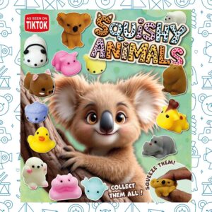 Squishy zachte dierenfiguurtjes in speelgoedcapsule