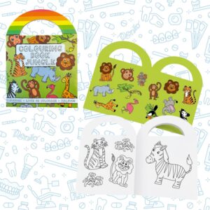 Kleurboek met stickers voor kinderen